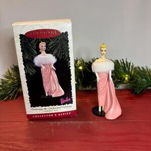 1996 Hallmark Enchanted Evening Keepsake Barbie Ornament #3 in the Series